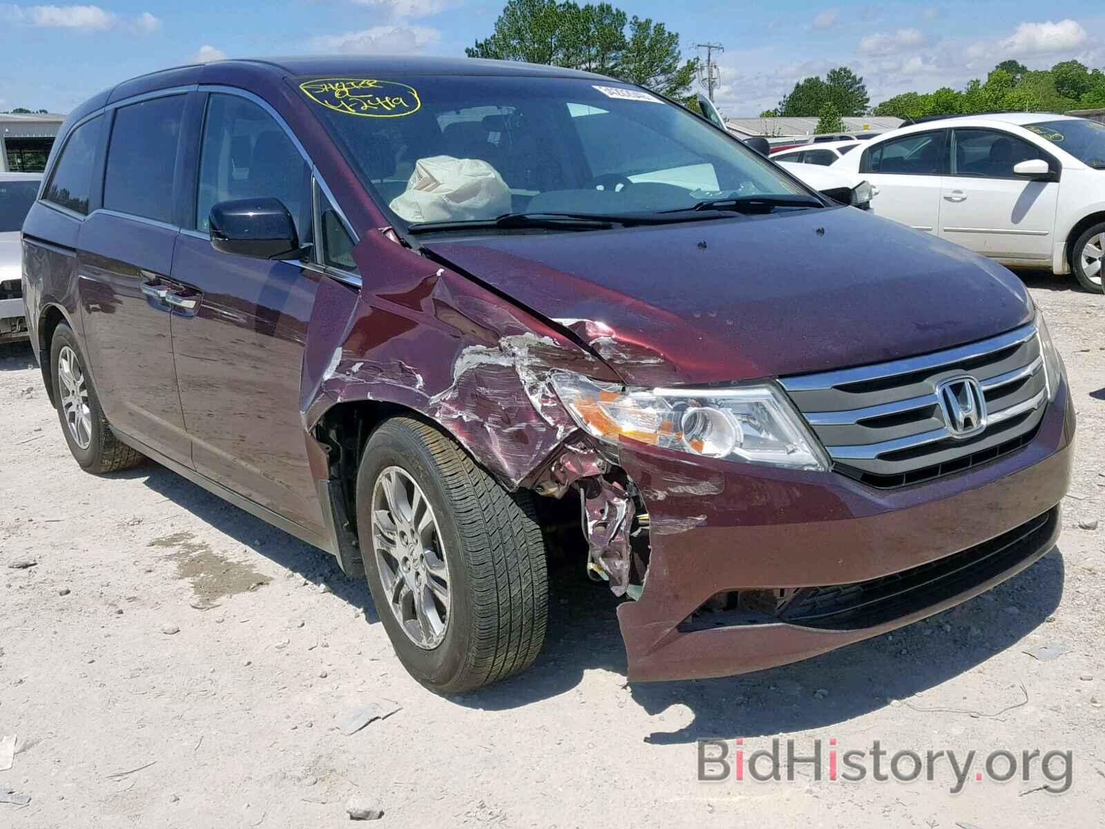 Фотография 5FNRL5H44CB059349 - HONDA ODYSSEY EX 2012