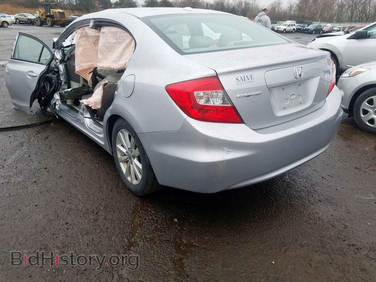 2012 HONDA CIVIC - VIN: 19XFB2F95CE322862 - Фото 3