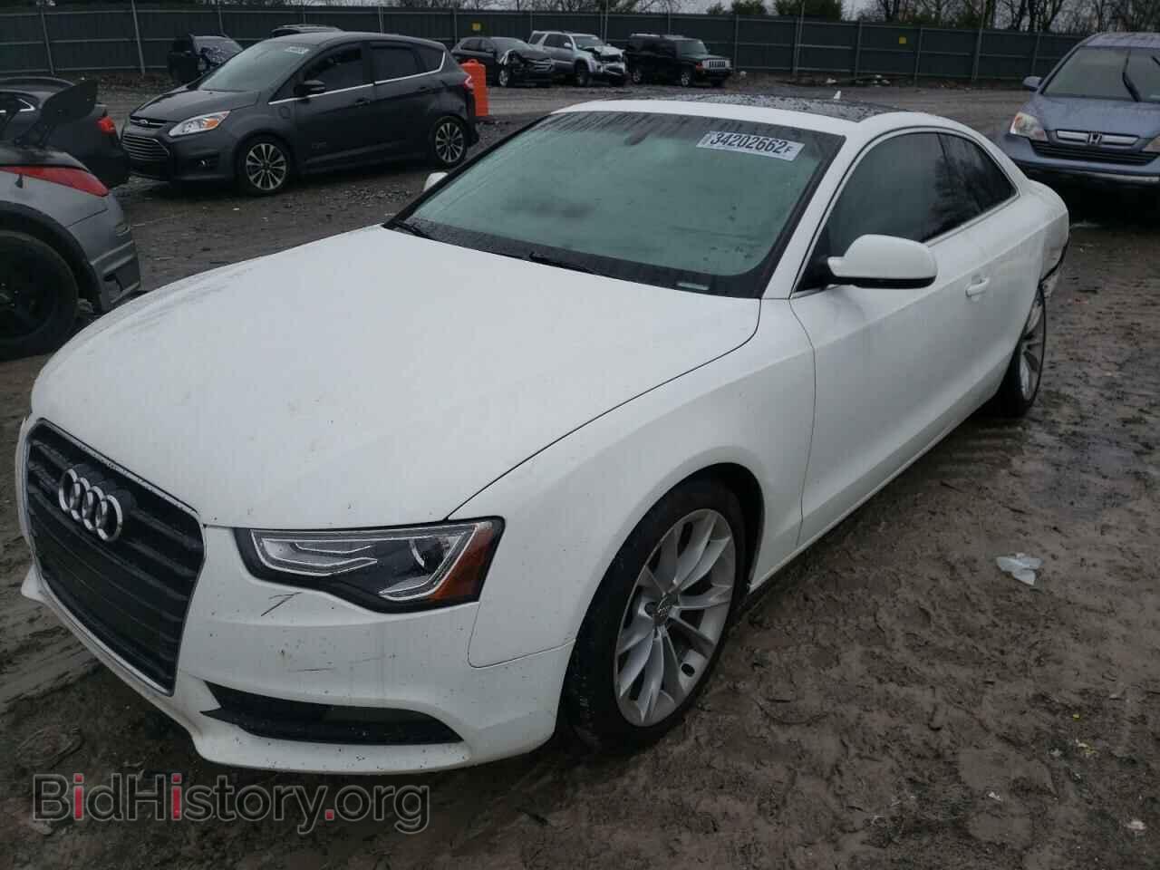 2013 AUDI A5 - VIN: WAUCFAFR9DA001992 - Фото 2