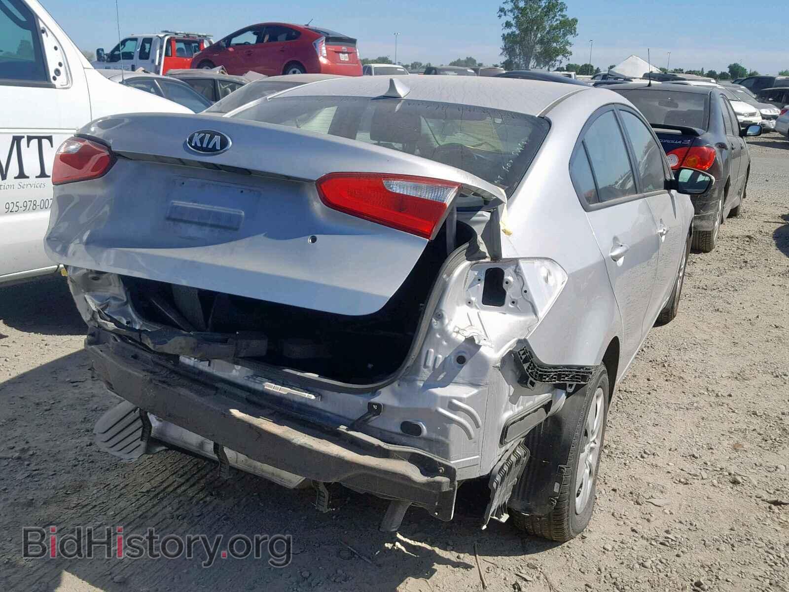 2014 KIA FORTE - VIN: KNAFK4A65E5252185 - Фото 4