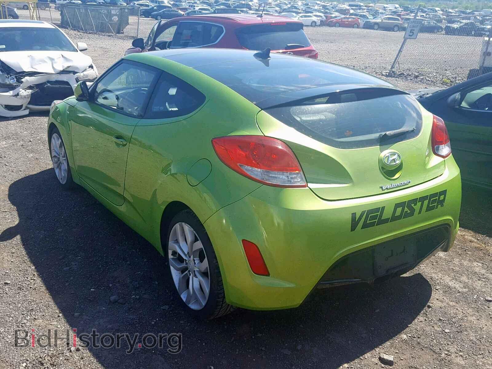 2012 HYUNDAI VELOSTER - VIN: KMHTC6AD9CU080786 - Фото 3