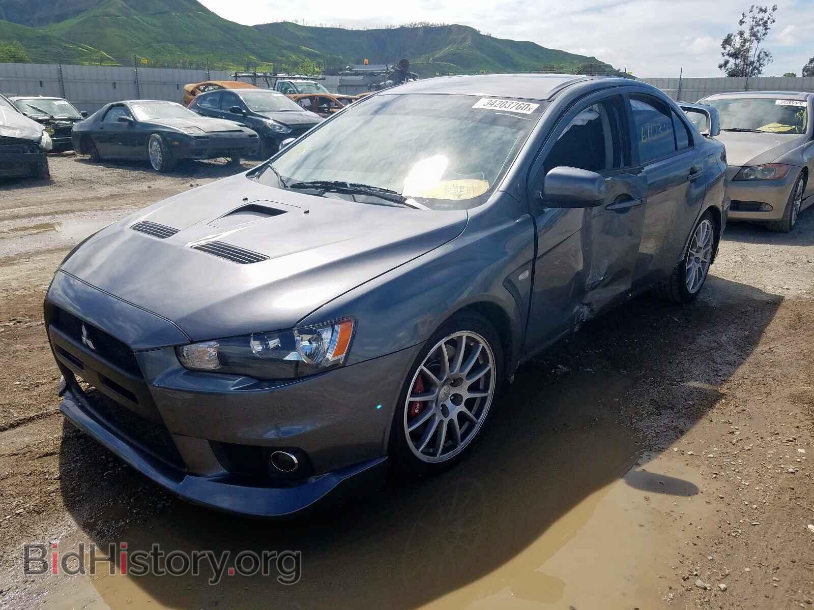2011 MITSUBISHI EVO - VIN: JA32W8FV9BU011839 - Фото 2