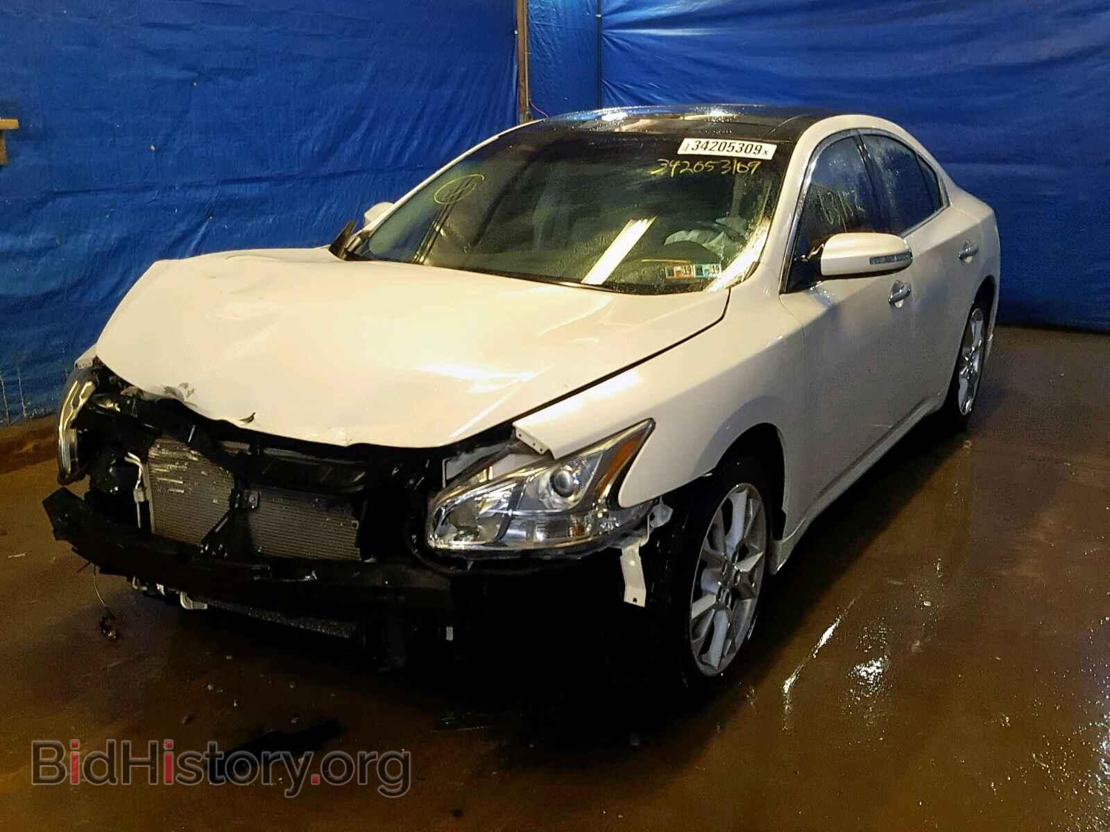 2012 NISSAN MAXIMA S - VIN: 1N4AA5AP1CC850478 - Фото 2
