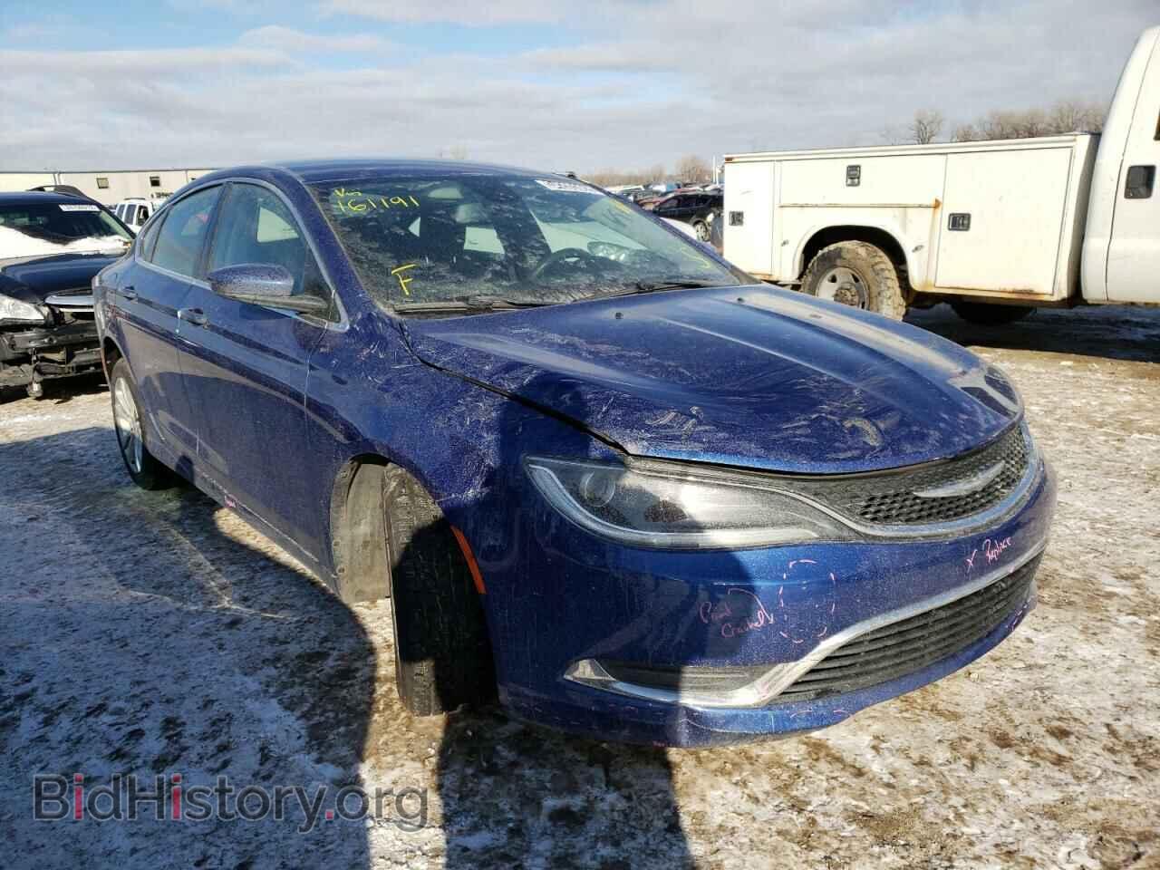 Фотография 1C3CCCAB3GN161191 - CHRYSLER 200 2016