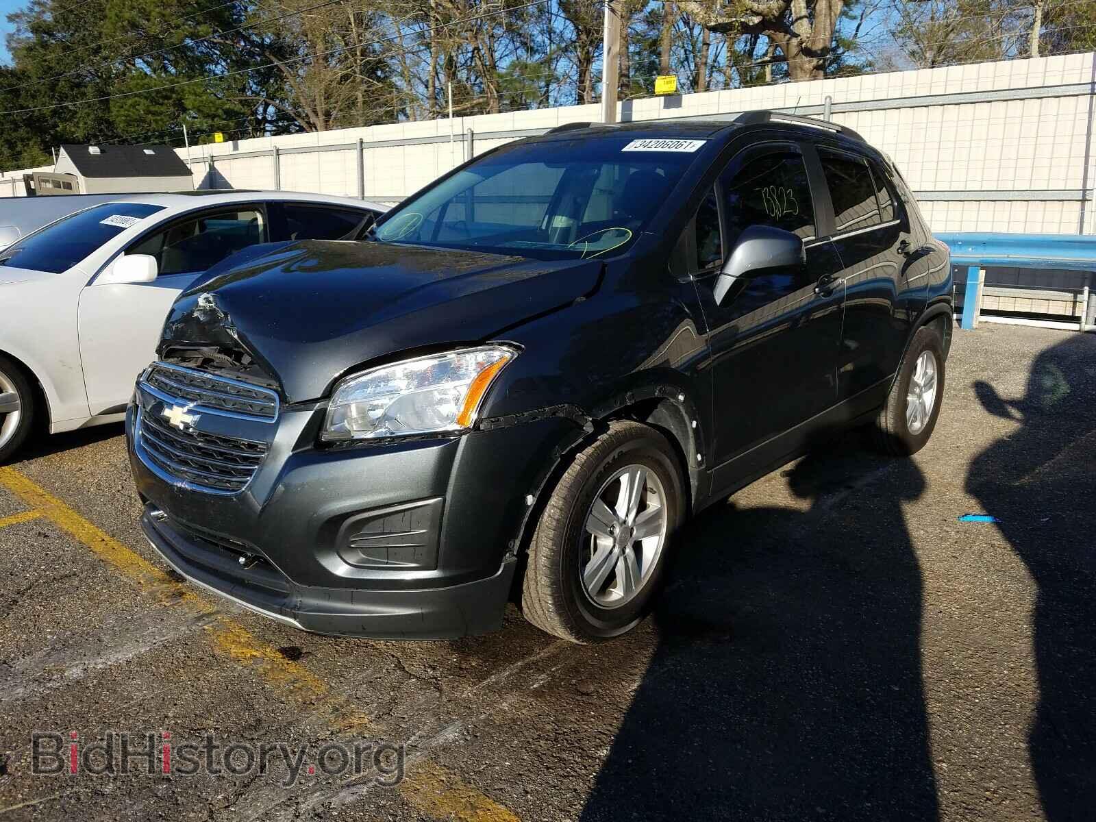 2016 CHEVROLET TRAX - VIN: 3GNCJLSB6GL156235 - Фото 2