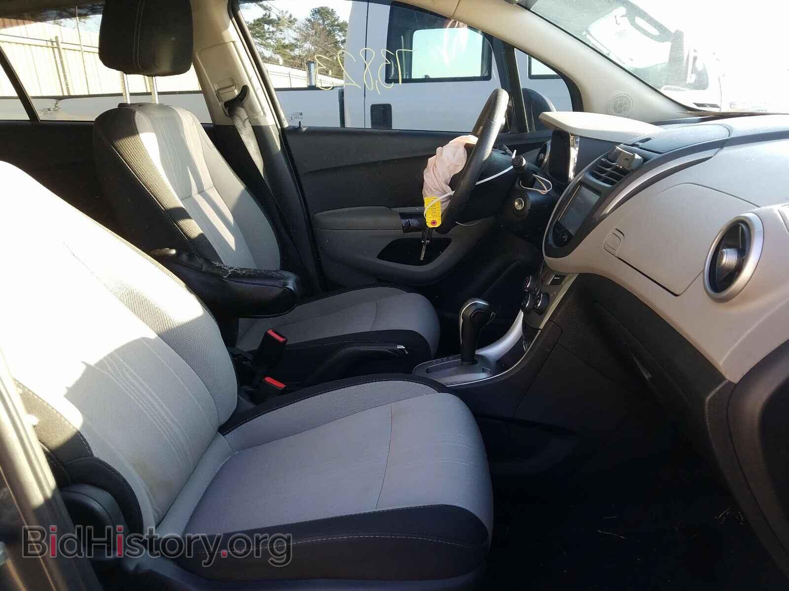 2016 CHEVROLET TRAX - VIN: 3GNCJLSB6GL156235 - Фото 5