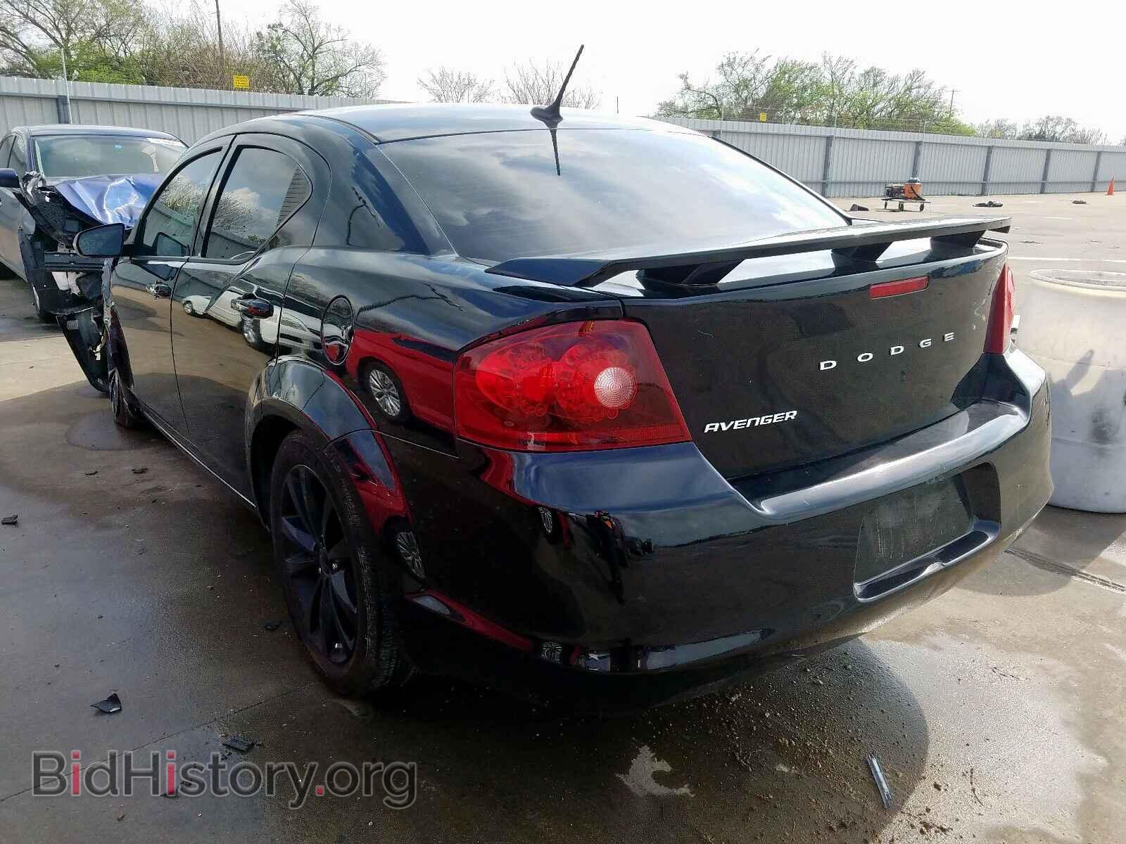 2014 DODGE AVENGER - VIN: 1C3CDZAB9EN148748 - Фото 3