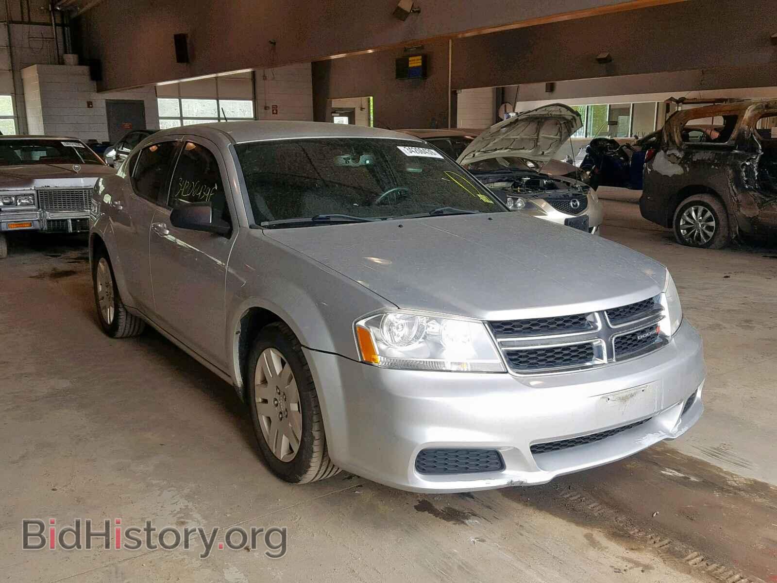 Photo 1C3CDZAB6CN227551 - DODGE AVENGER 2012