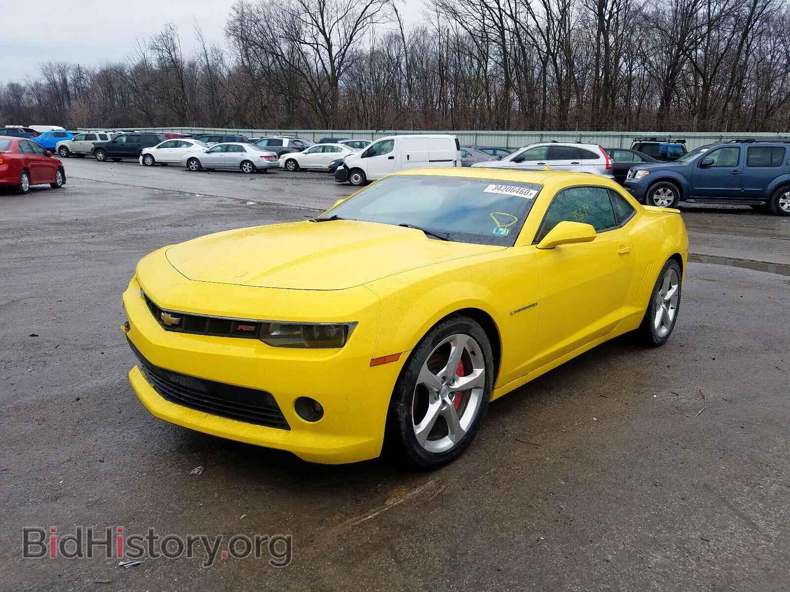 2014 CHEVROLET CAMARO - VIN: 2G1FC1E36E9267773 - Photo 2