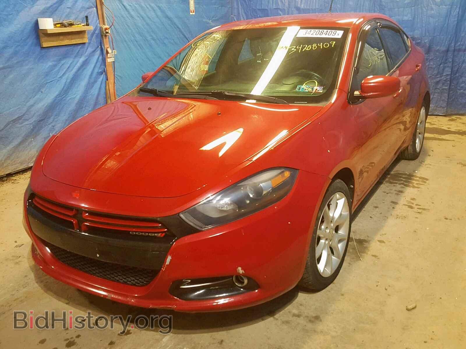 2013 DODGE DART - VIN: 1C3CDFBA8DD106550 - Фото 2