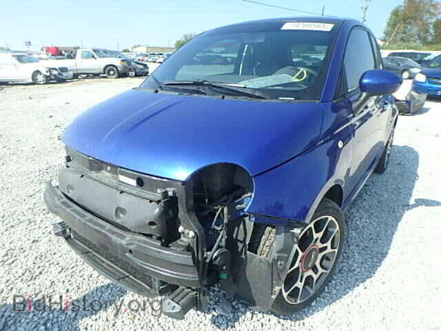 2012 FIAT 500 - VIN: 3C3CFFBRXCT171800 - Фото 2