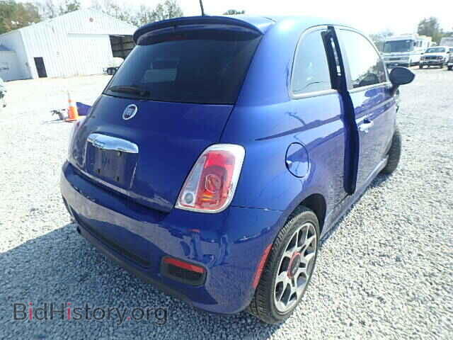 2012 FIAT 500 - VIN: 3C3CFFBRXCT171800 - Фото 4