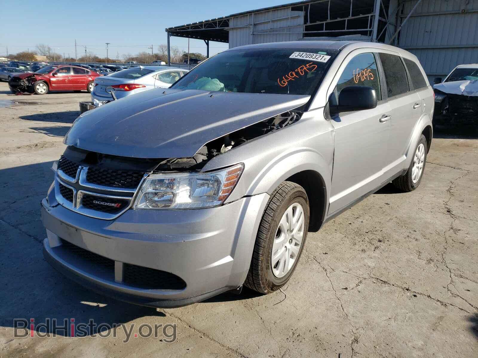 2015 DODGE JOURNEY - VIN: 3C4PDCAB9FT649876 - Фото 2