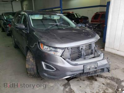 2016 Ford EDGE Edge Titan, gray — VIN 2FMPK4K95GBB53800, Copart