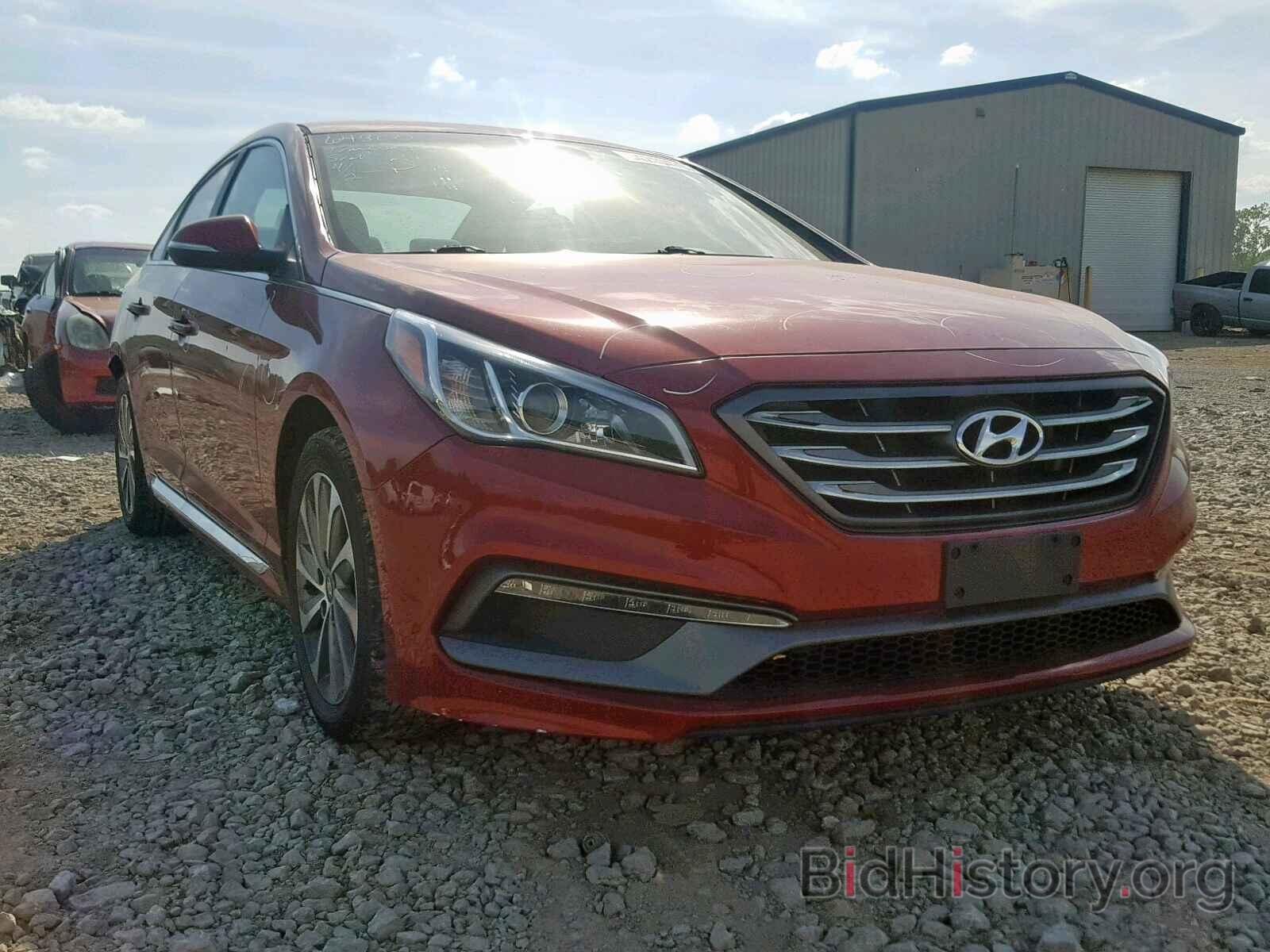 Photo 5NPE34AF5FH096274 - HYUNDAI SONATA 2015