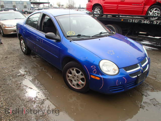Photo 1B3ES56C45D140519 - DODGE NEON 2005