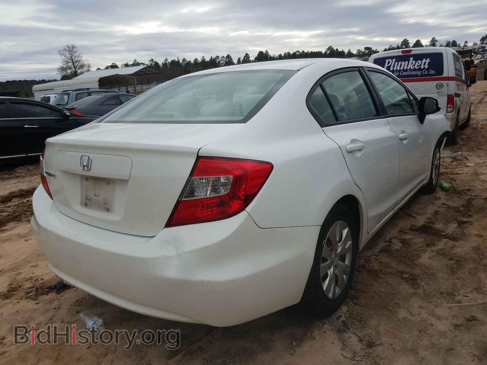 2012 HONDA CIVIC - VIN: 19XFB2F5XCE110276 - Фото 4