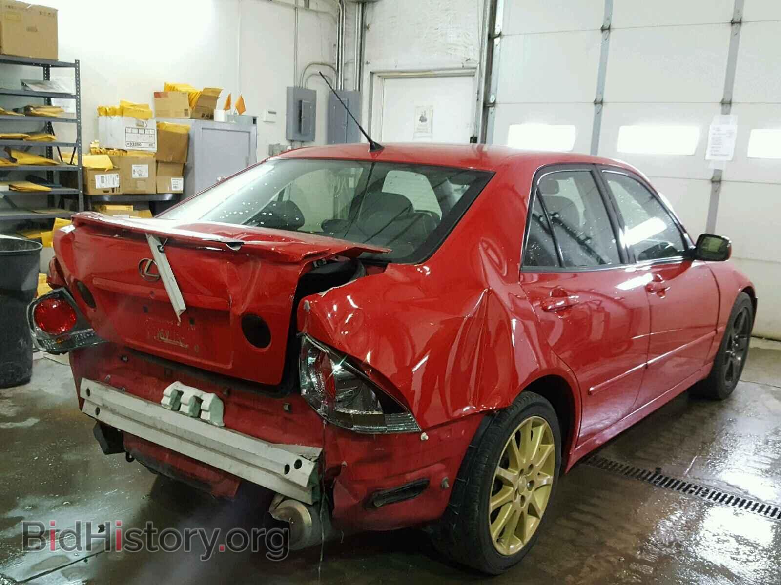 2005 LEXUS IS - VIN: JTHBD192050100774 - Фото 4
