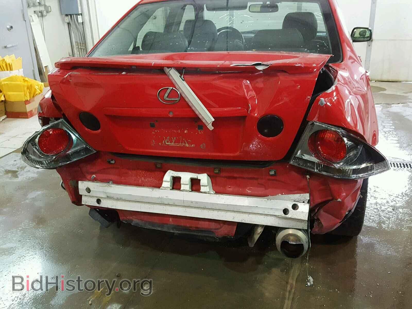 2005 LEXUS IS - VIN: JTHBD192050100774 - Фото 9