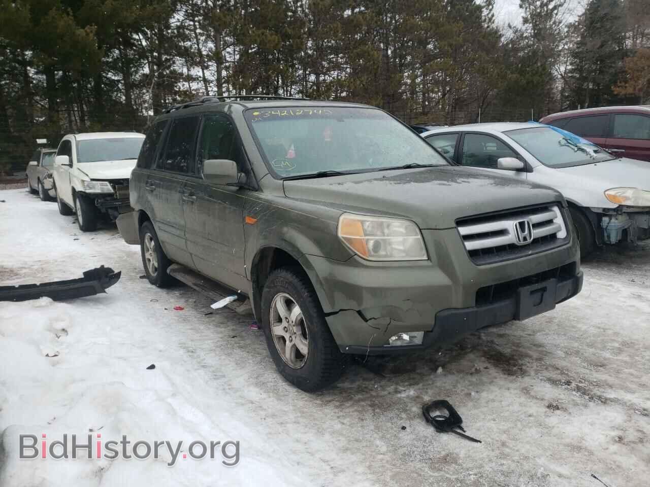 Photo 5FNYF28576B009964 - HONDA PILOT 2006