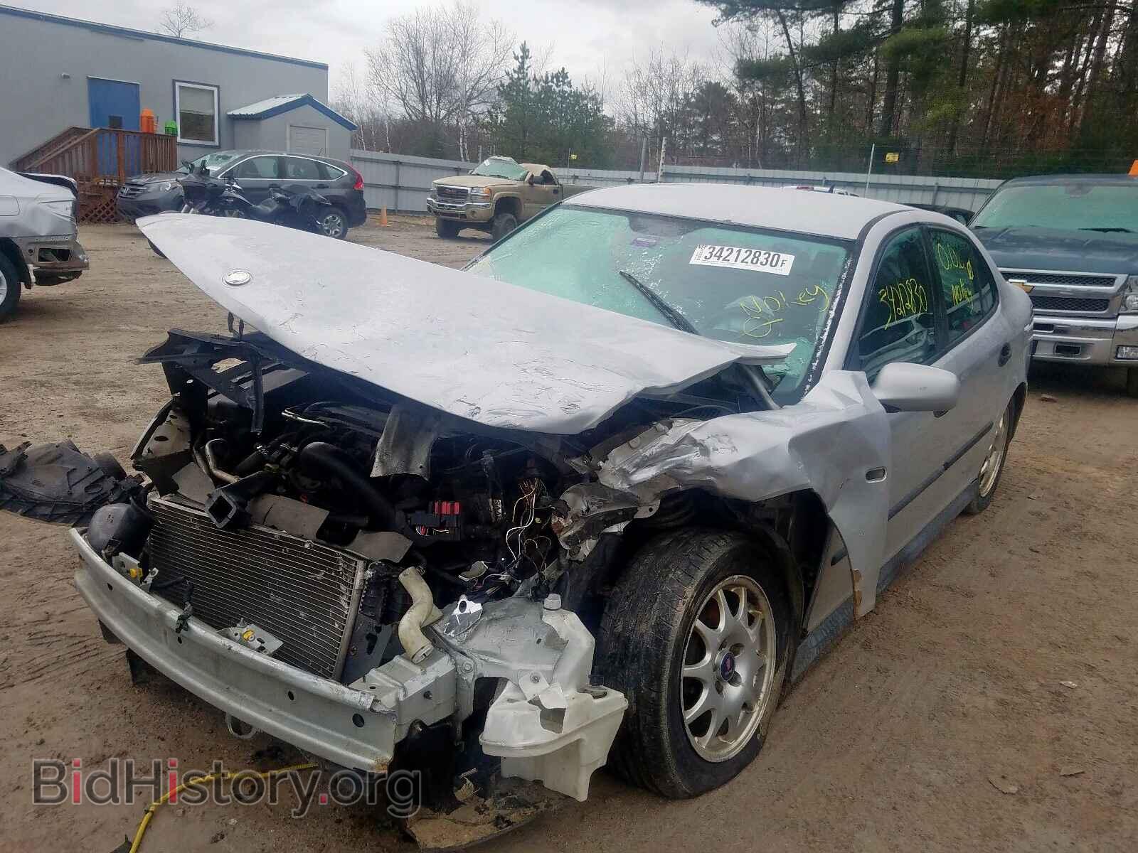 2004 SAAB 9 3 - VIN: YS3FB49S741054758 - Фото 2