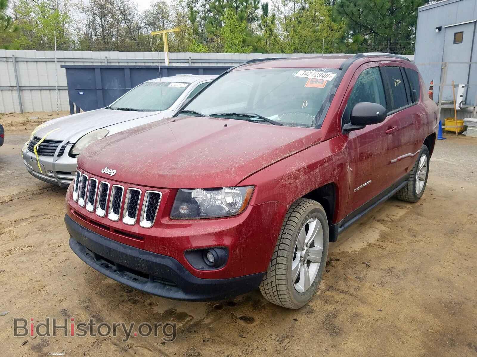 2014 JEEP COMPASS - VIN: 1C4NJCBAXED630957 - Фото 2