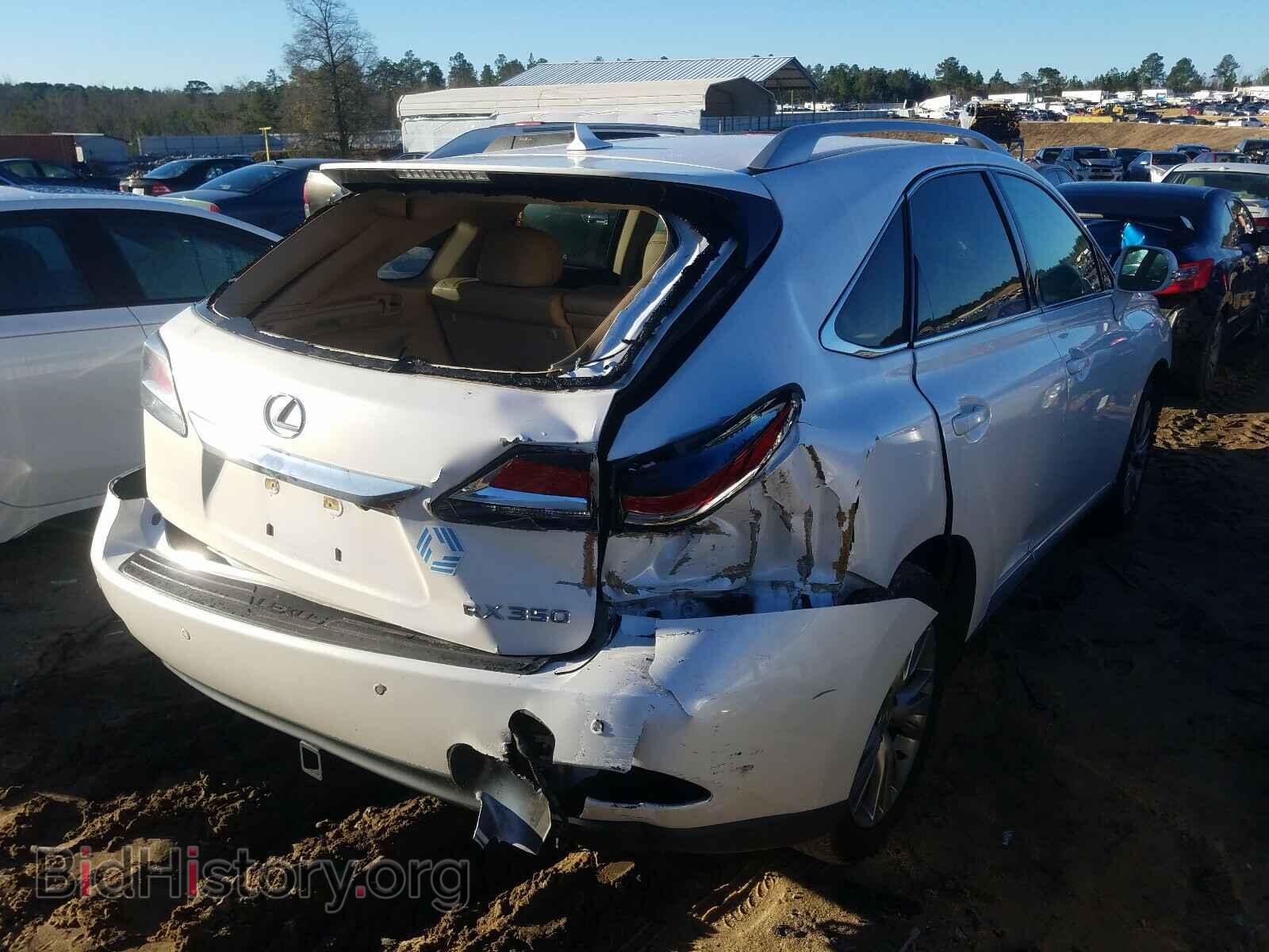 2013 LEXUS RX350 - VIN: 2T2ZK1BA3DC120590 - Фото 4