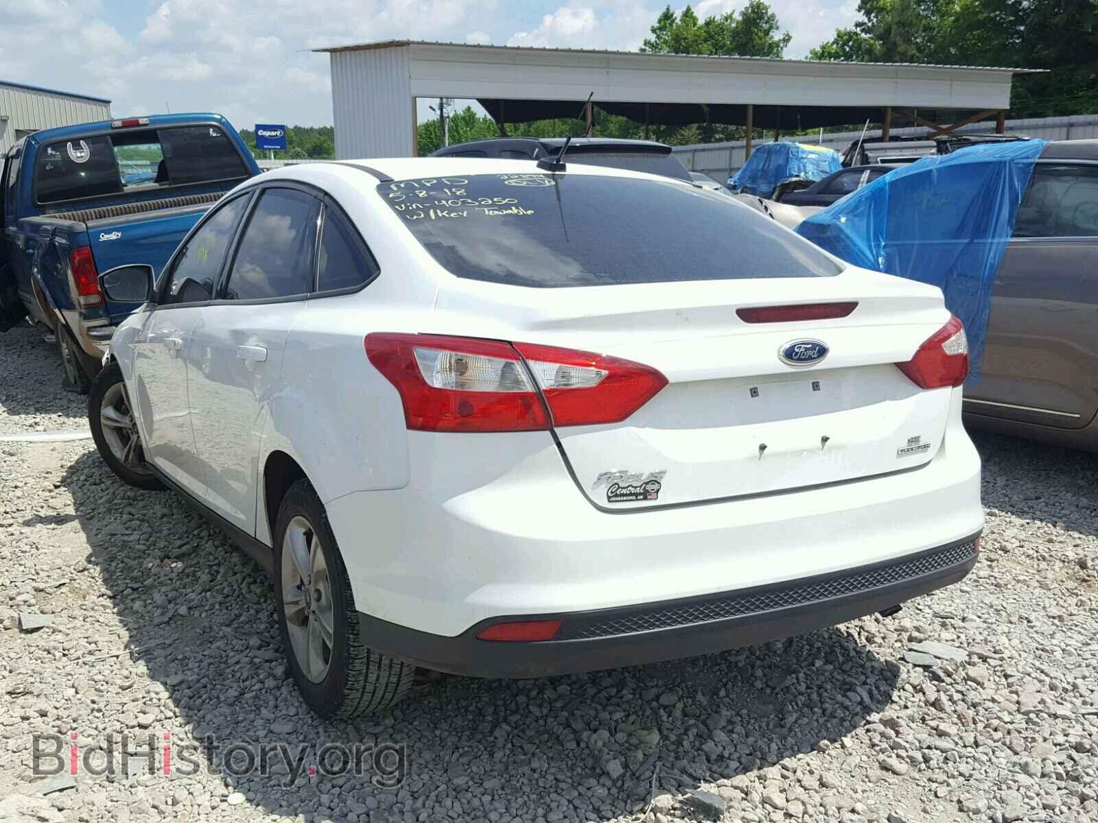 2014 FORD FOCUS - VIN: 1FADP3F25EL403250 - Фото 3