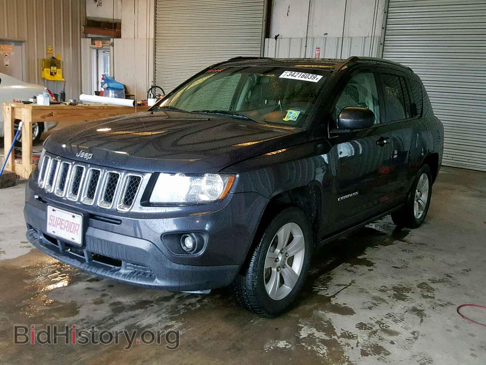 2014 JEEP COMPASS SP - VIN: 1C4NJDBB6ED592268 - Фото 2
