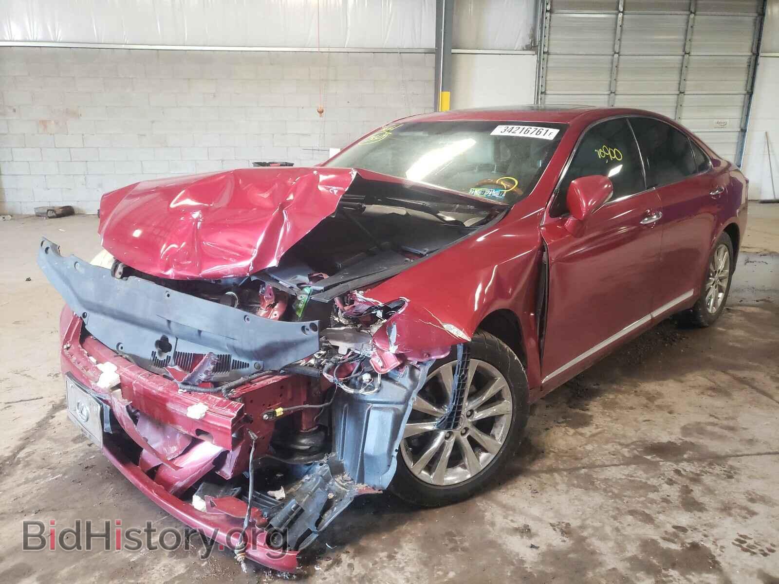 2011 LEXUS ES350 - VIN: JTHBK1EG7B2448448 - Фото 2