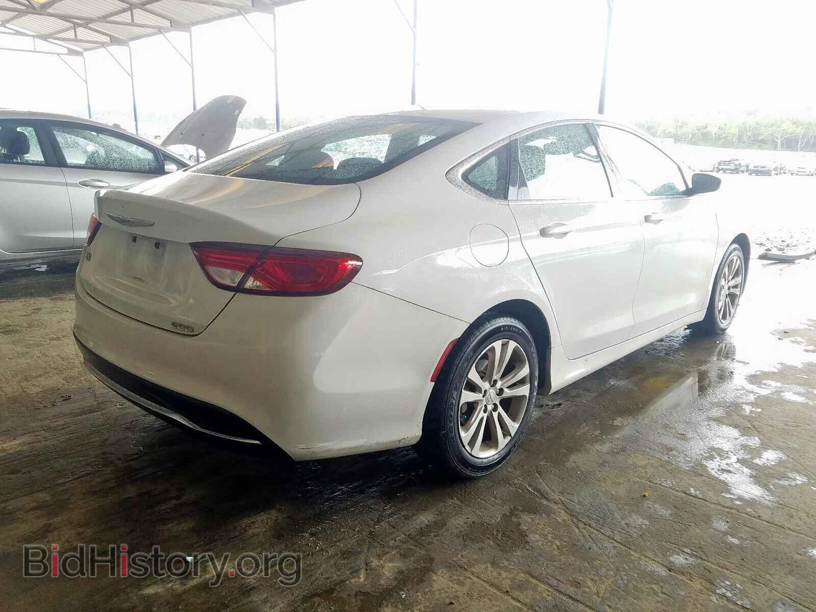 2015 CHRYSLER 200 - VIN: 1C3CCCABXFN589970 - Фото 4