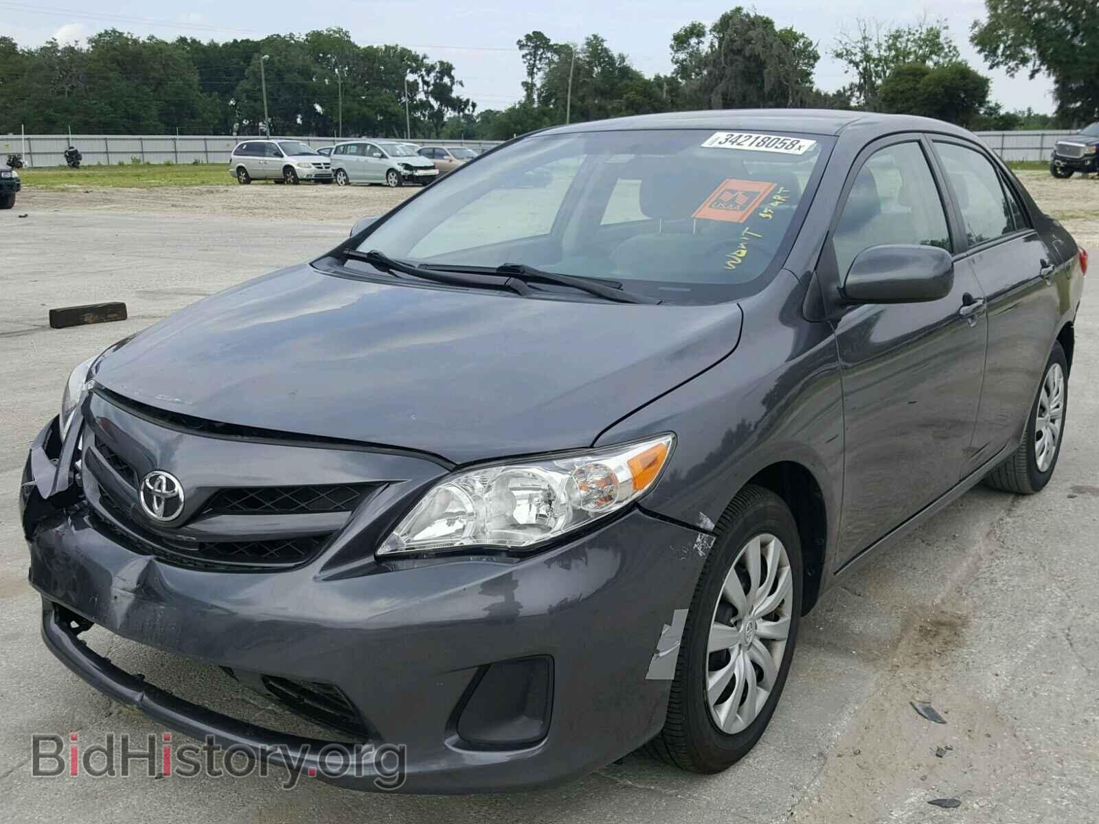 2012 TOYOTA COROLLA BA - VIN: 2T1BU4EE3CC755646 - Фото 2