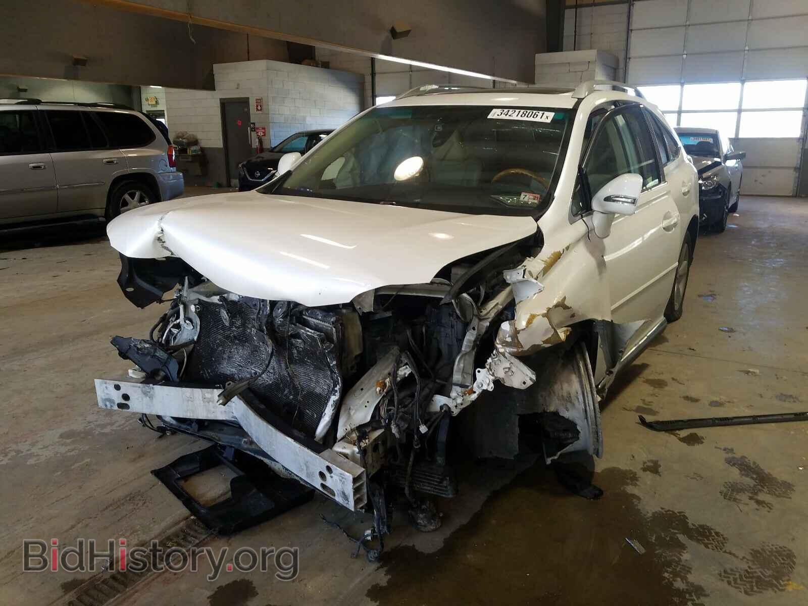 2011 LEXUS RX350 - VIN: 2T2BK1BA6BC093139 - Фото 2