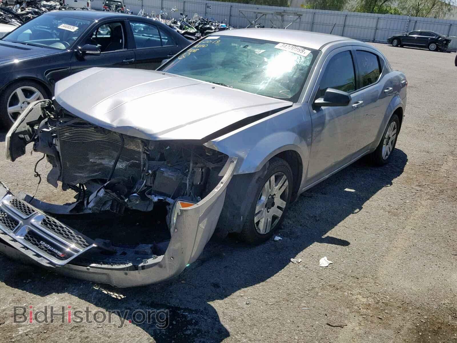 2014 DODGE AVENGER - VIN: 1C3CDZAB5EN201011 - Photo 2