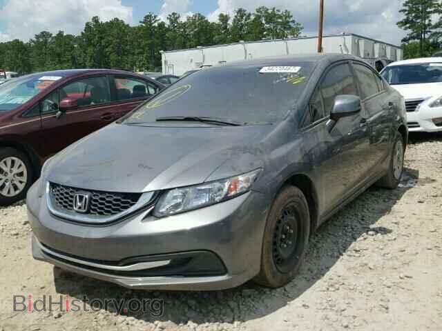 2013 HONDA CIVIC - VIN: 2HGFB2F5XDH551672 - Фото 2