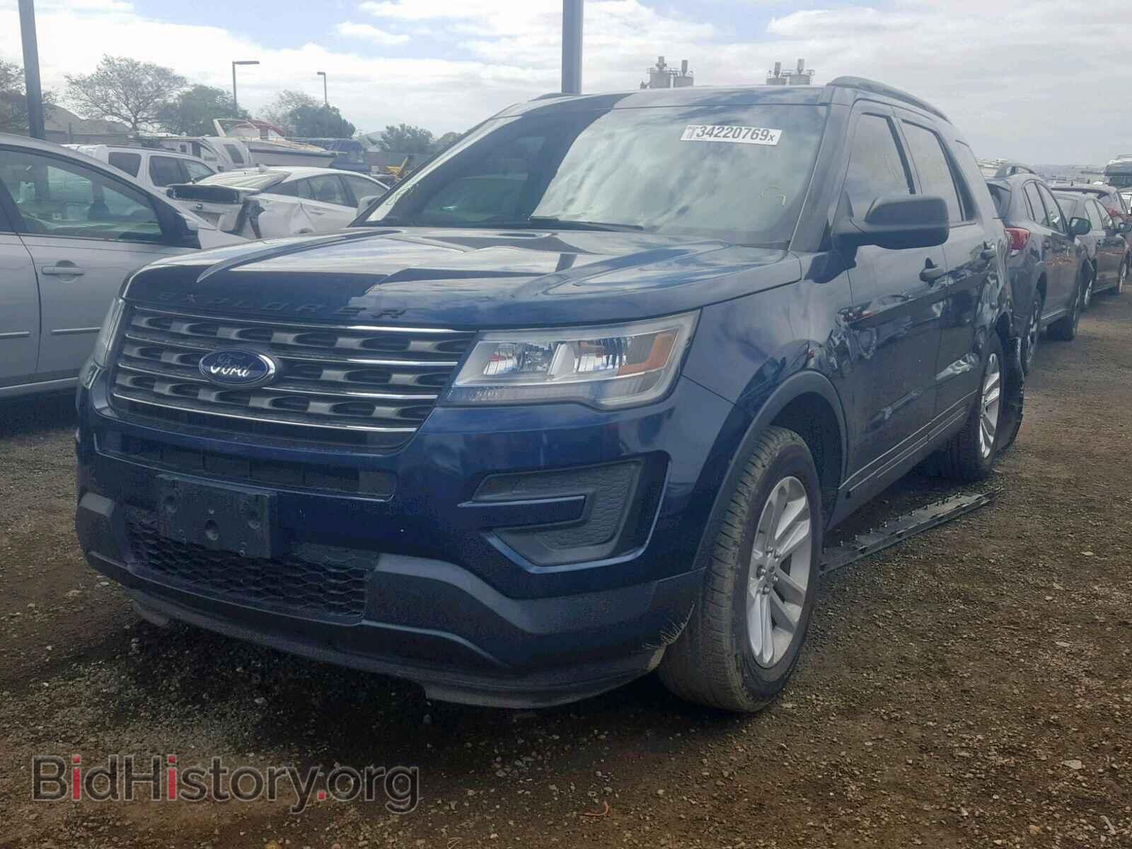 2016 FORD EXPLORER - VIN: 1FM5K7B81GGA76352 - Photo 2
