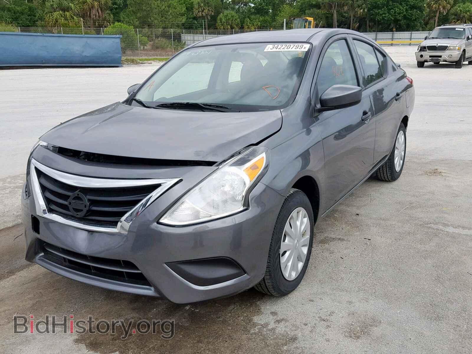 2019 NISSAN VERSA - VIN: 3N1CN7AP3KL826370 - Фото 2
