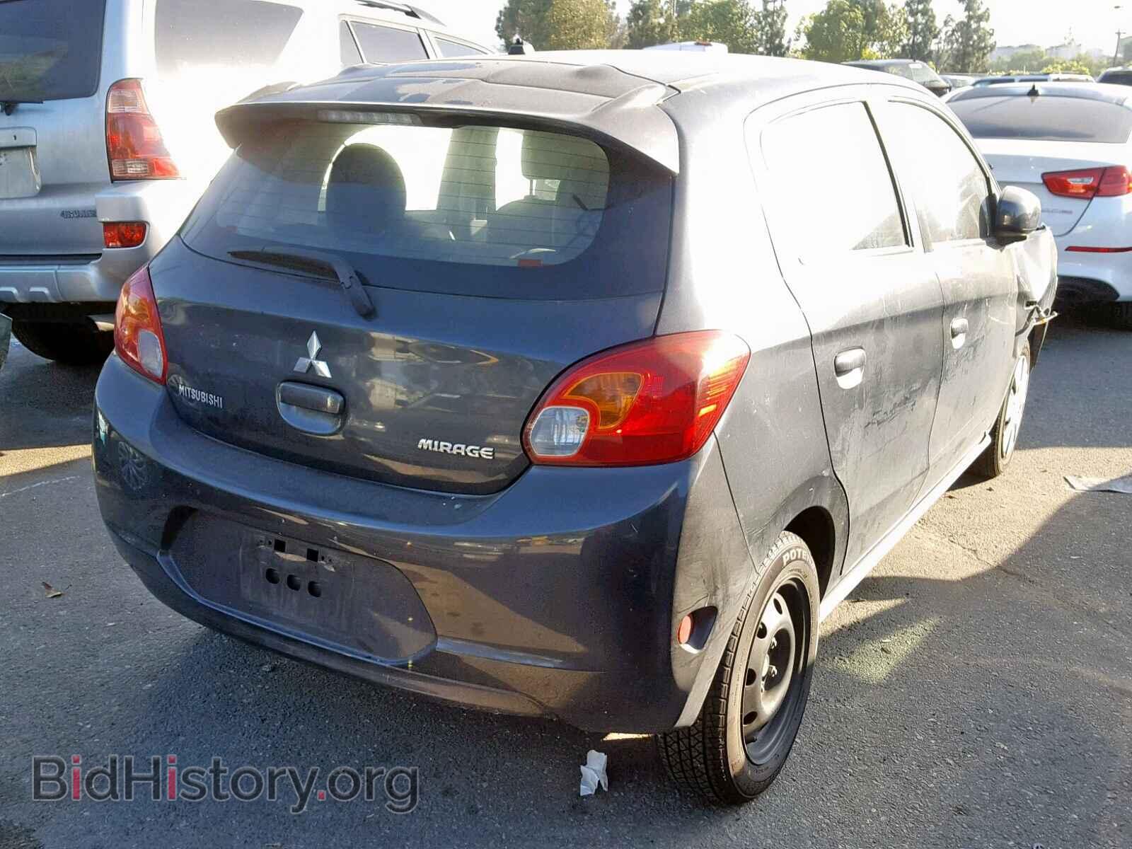 2015 MITSUBISHI MIRAGE - VIN: ML32A3HJ8FH003665 - Фото 4