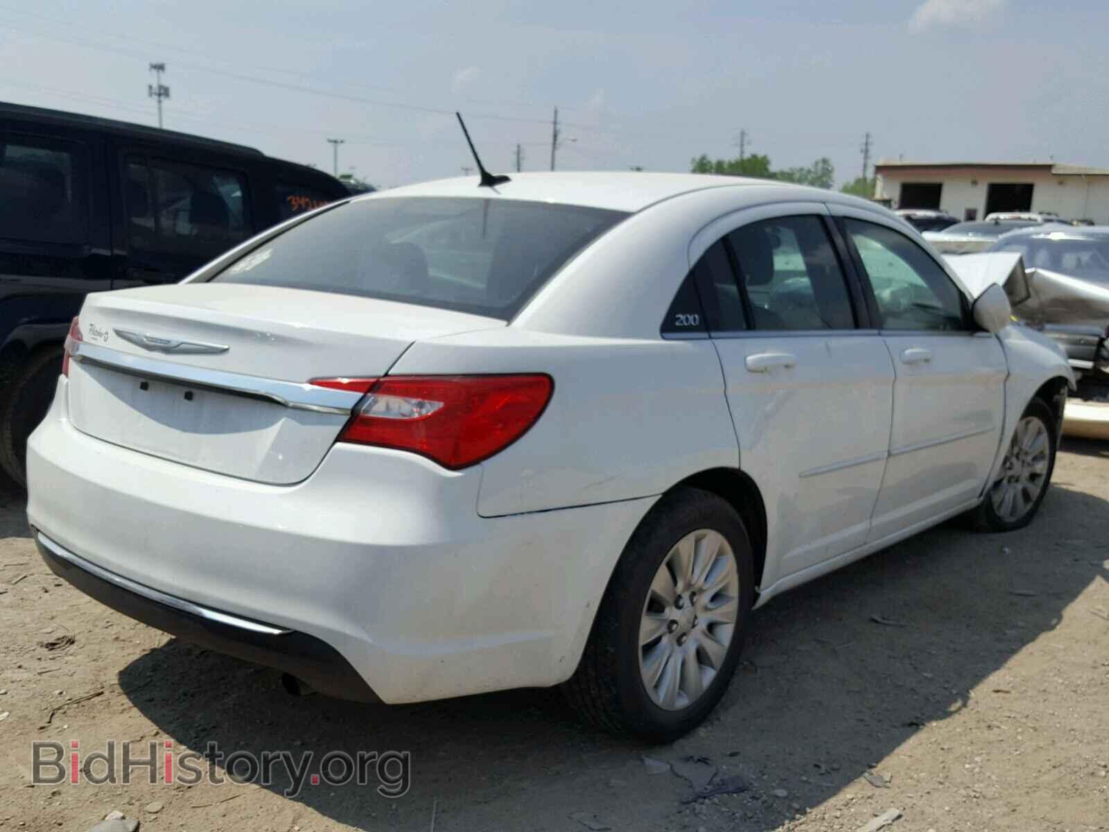 2014 CHRYSLER 200 - VIN: 1C3CCBAB6EN238322 - Фото 4