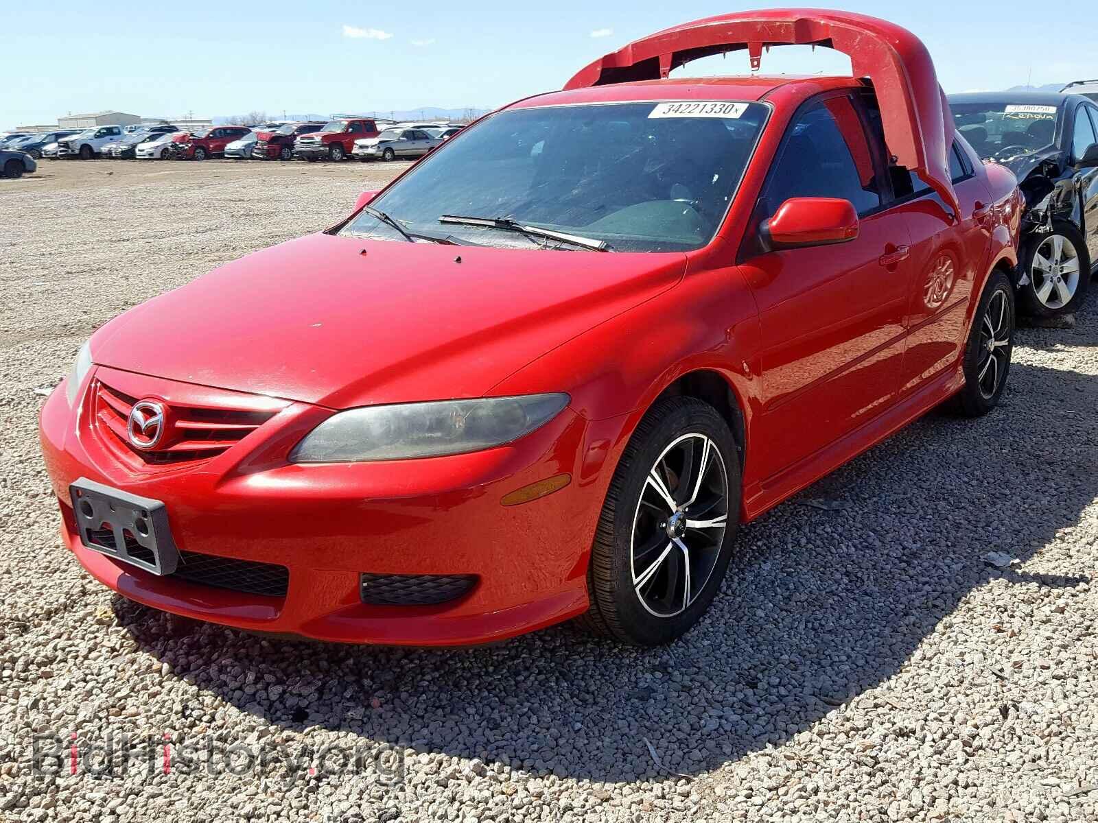 2005 MAZDA 6 - VIN: 1YVHP84C455M33827 - Photo 2