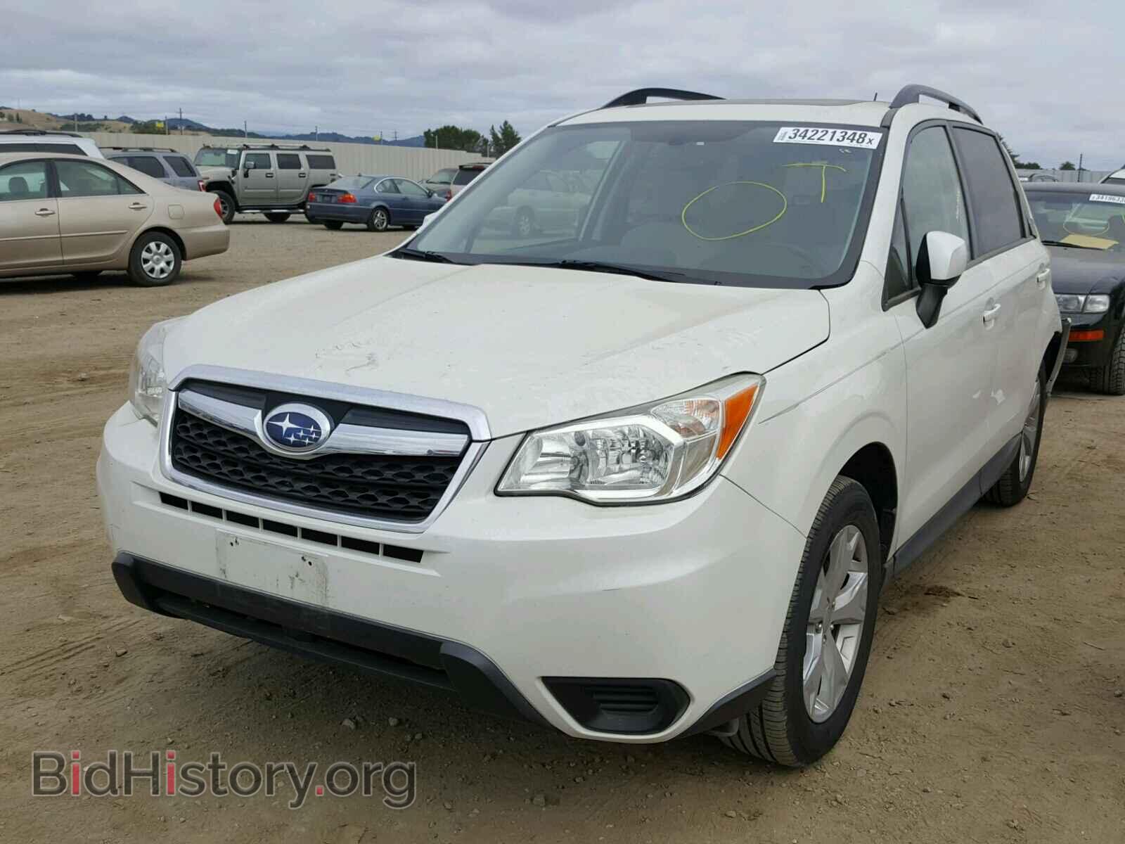 2014 SUBARU FORESTER - VIN: JF2SJAEC8EH459396 - Фото 2