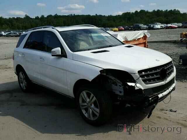 Photo 4JGDA5JB3FA557107 - MERCEDES-BENZ ML350 2015