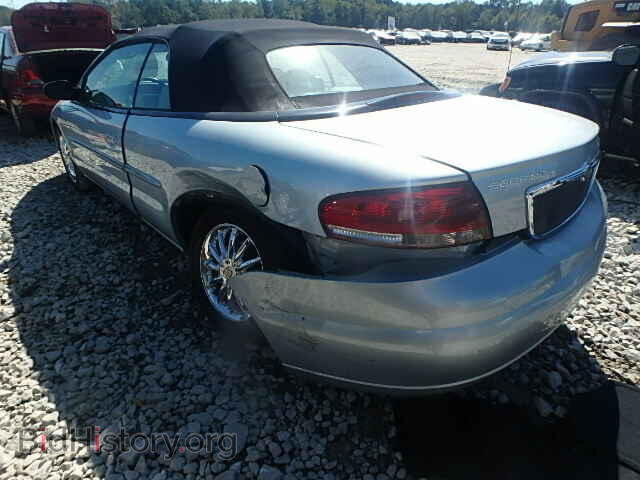 2002 CHRYSLER SEBRING - VIN: 1C3EL65RX2N293830 - Фото 3