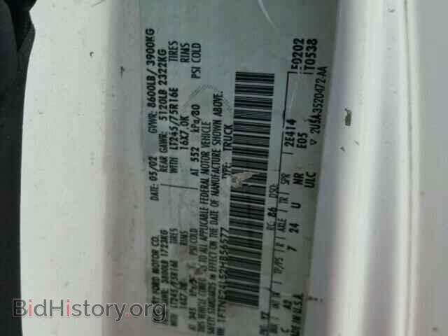 2002 FORD ECONOLINE - VIN: 1FTNE24L52HB56577 - Photo 10