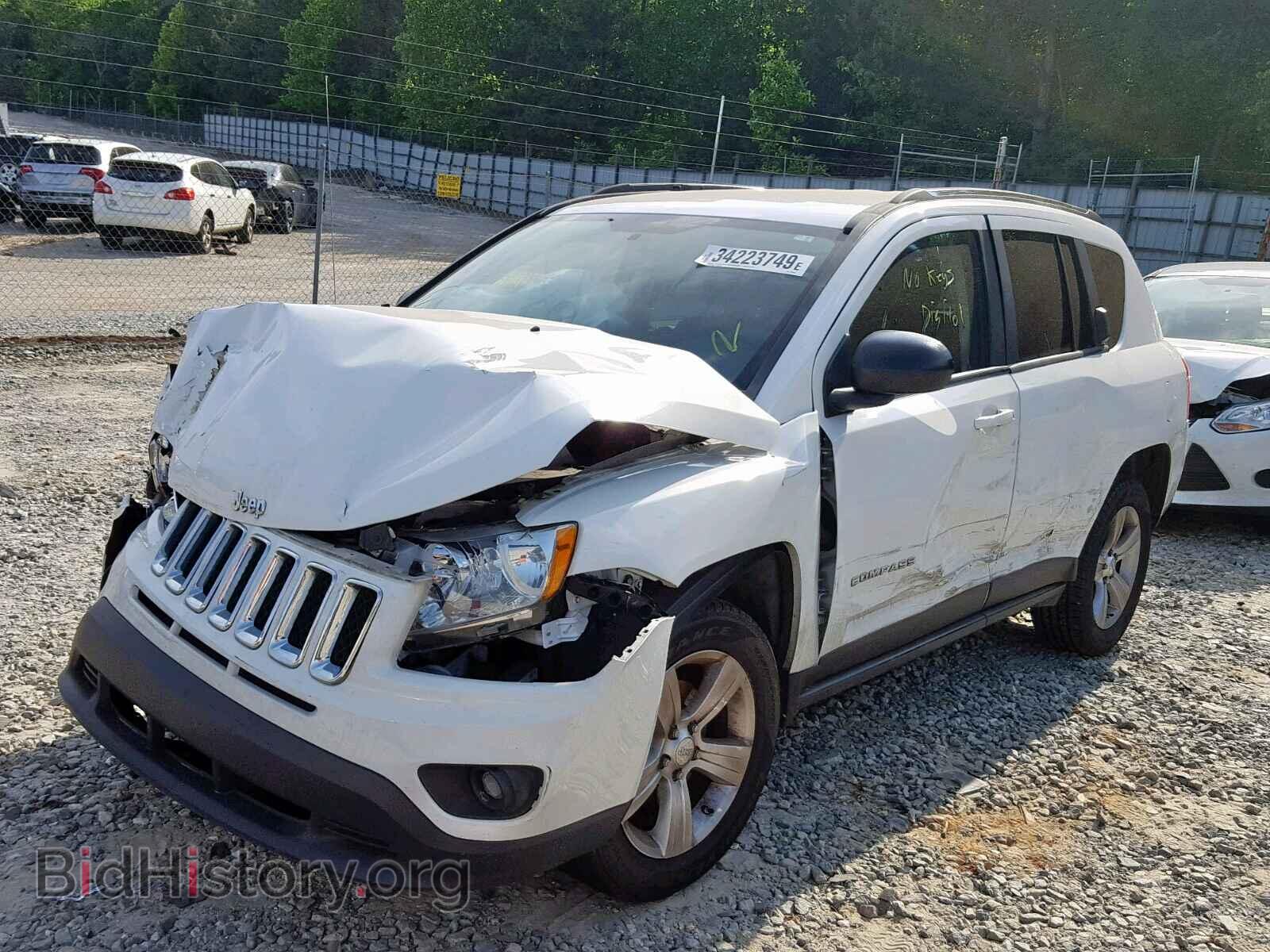 2012 JEEP COMPASS SP - VIN: 1C4NJCBA4CD550504 - Photo 2