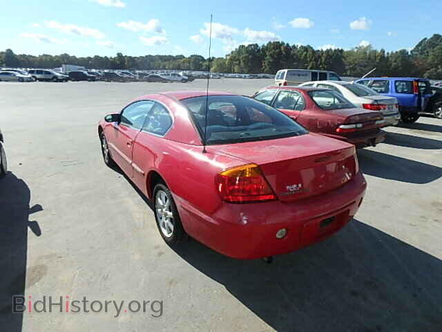 2001 CHRYSLER SEBRING - VIN: 4C3AG42G71E084178 - Фото 3