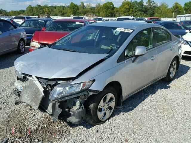 2013 HONDA CIVIC - VIN: 19XFB2F55DE026125 - Фото 2