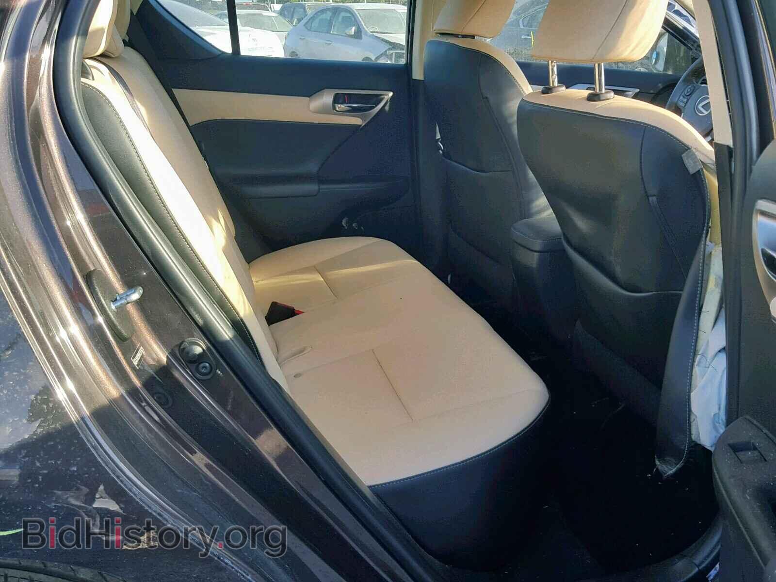2014 LEXUS CT 200 - VIN: JTHKD5BH1E2176191 - Фото 6