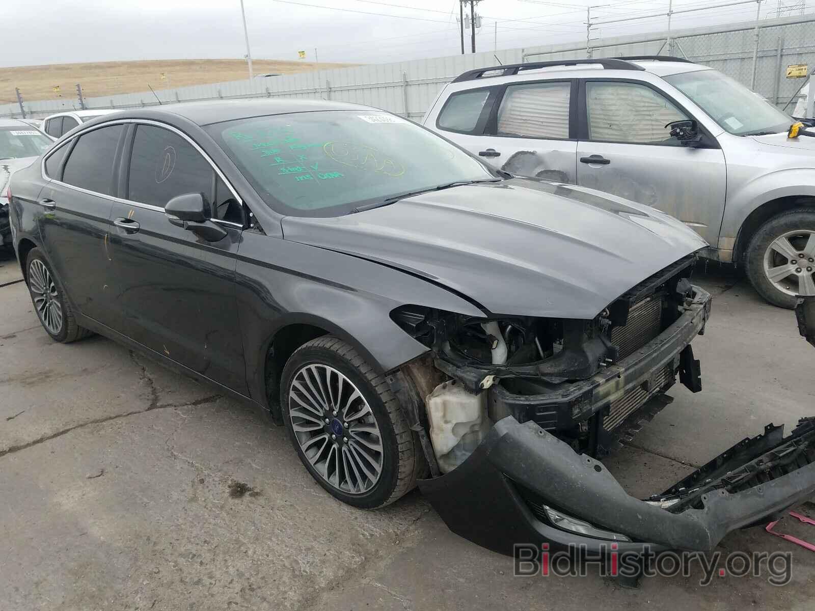 Photo 3FA6P0T97HR293154 - FORD FUSION 2017