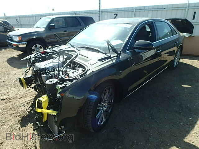 2013 AUDI A8 - VIN: WAURGAFD0DN007944 - Фото 2